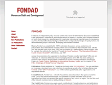 Tablet Screenshot of fondad.org